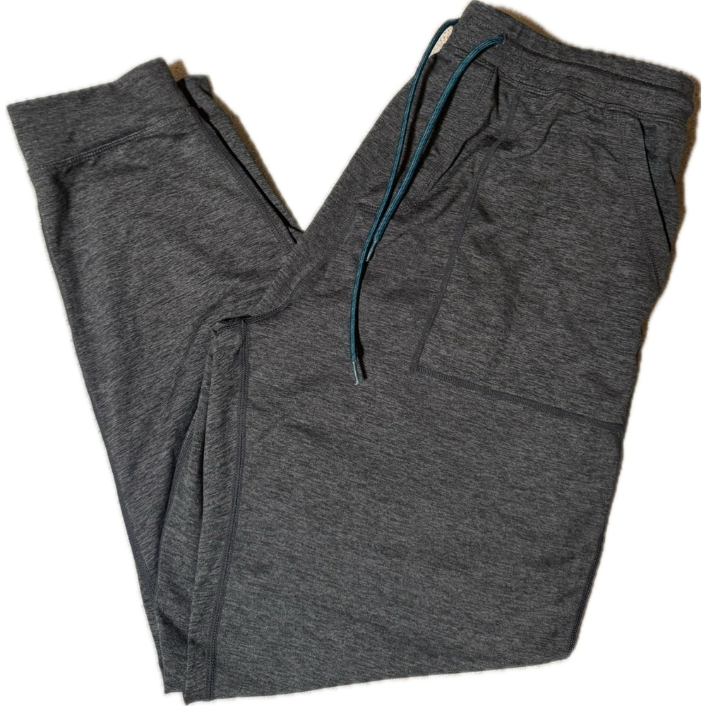 Marine Layer Mens Dark Blue Gray Jogger Athletic Yoga Hiking Pants Sz L